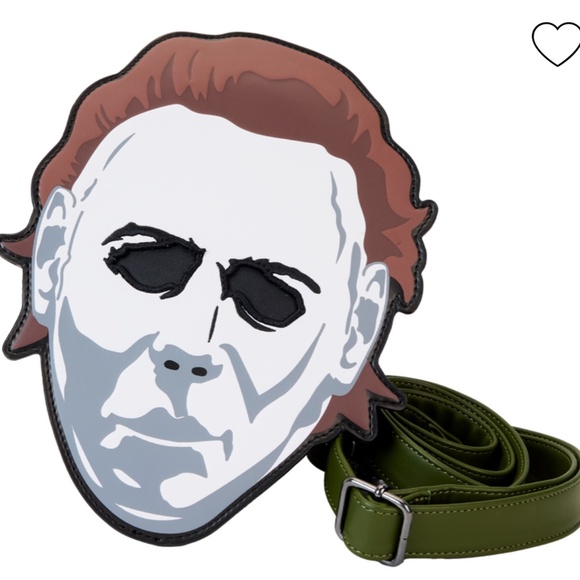 Loungefly Halloween Michael Myers Mask Glow in the Dark Crossbody Bag - Picture 1 of 8